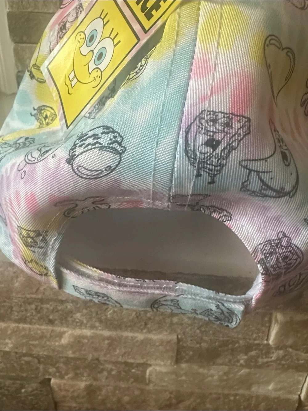 Justice X Spongebob Girls Baseball Hat